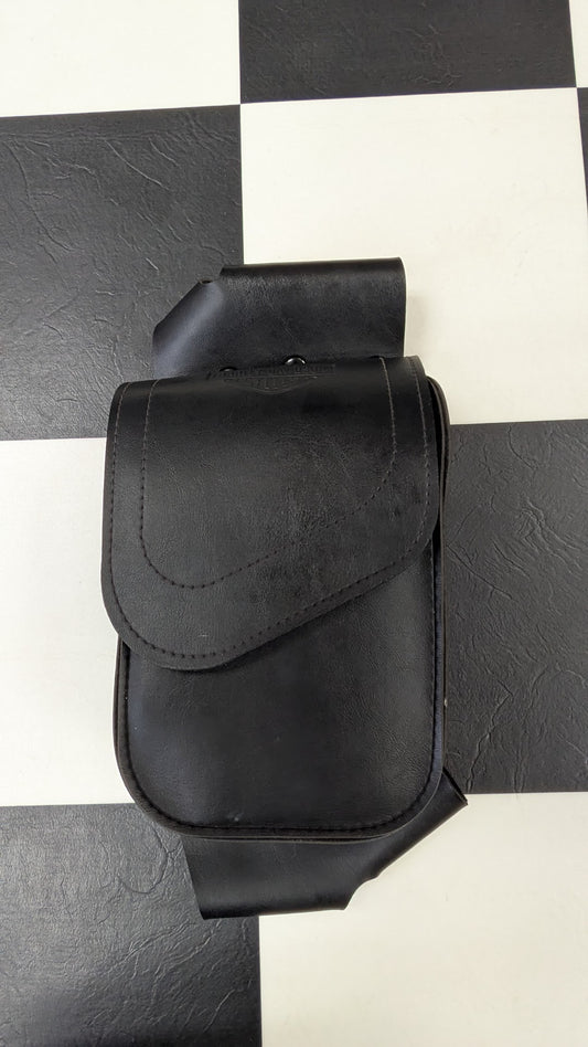 Harley-Davidson Motorcycle Fork Tool Bag Windshield Storage Pouch Black