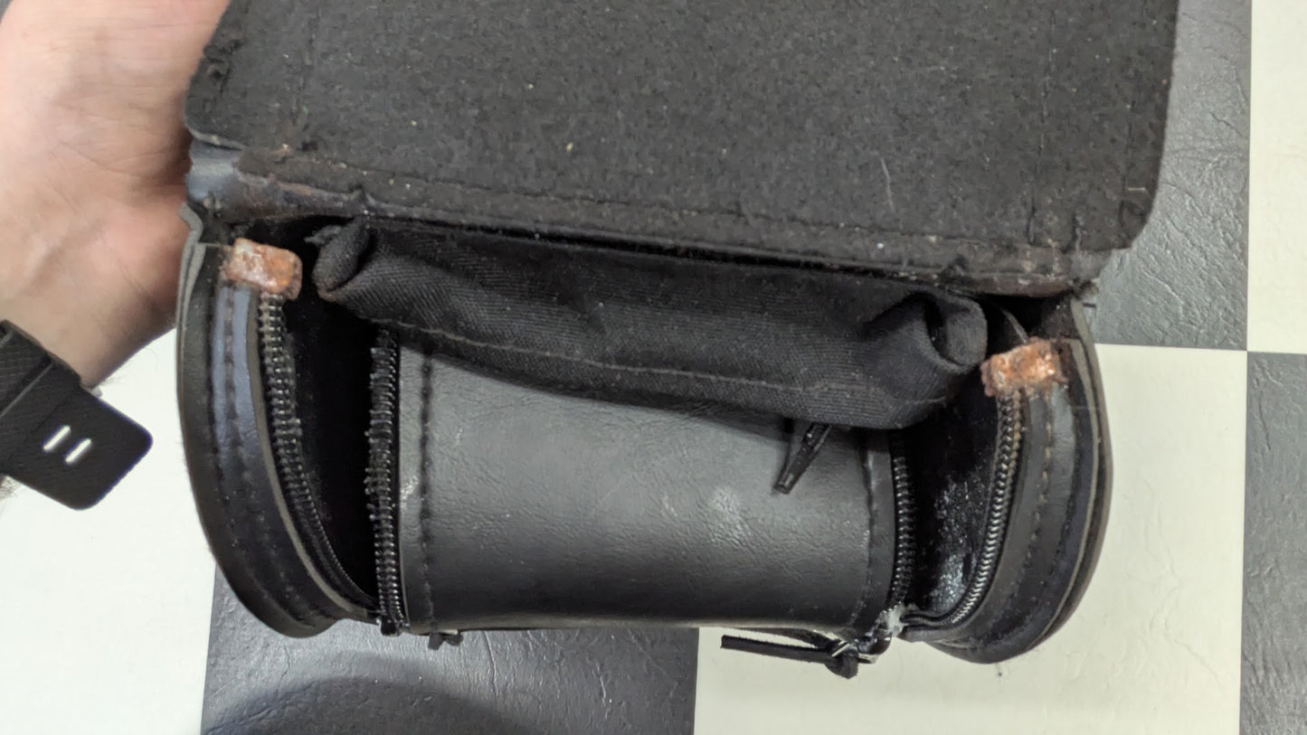 Harley-Davidson Motorcycle Fork Tool Bag Windshield Storage Pouch Black