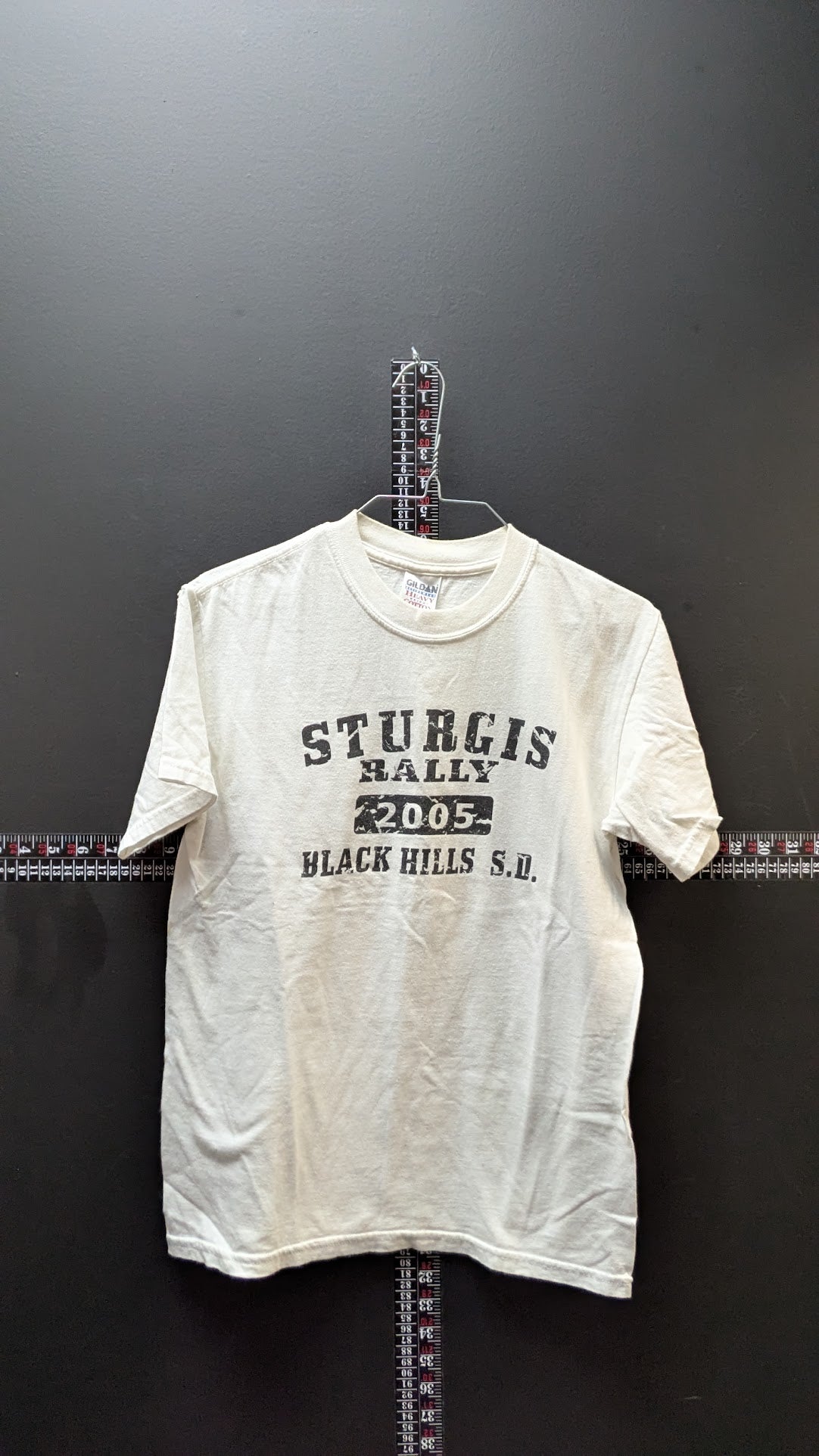 2005 Sturgis Rally Black Hills SD T Shirt White Small Motorcycle Tee shirt
