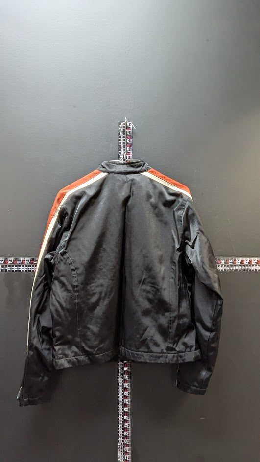 Harley-Davidson Women’s Riding Jacket Small Black Orange Mesh Motorcycle Jacket