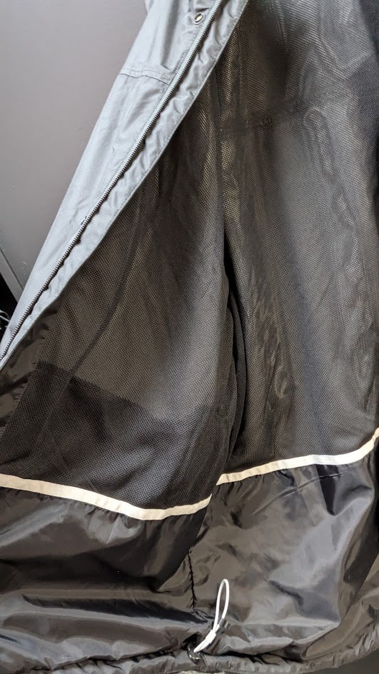 Field & Stream HydroUltra Men’s Rain Jacket Large Black Hooded Lightweight