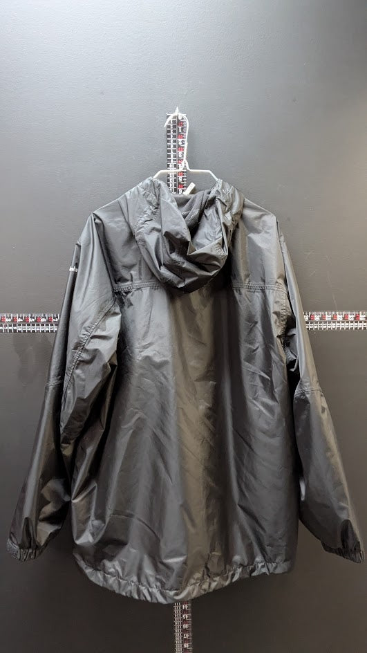 Field & Stream HydroUltra Men’s Rain Jacket Large Black Hooded Lightweight