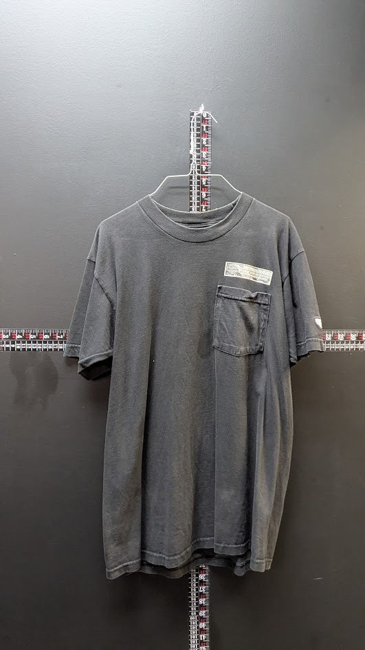 Harley Davidson Pocket T Shirt Black Milwaukee Legend Graphic Fade Size S