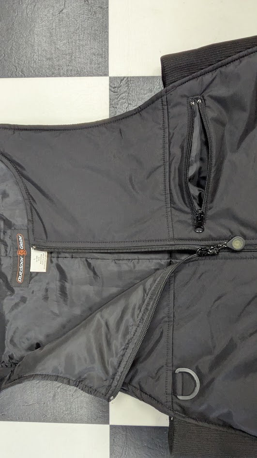 Outdoor Gear Insulated Snow Bib Overalls Black Ski Snowmobile Motorcycle Pants Size L