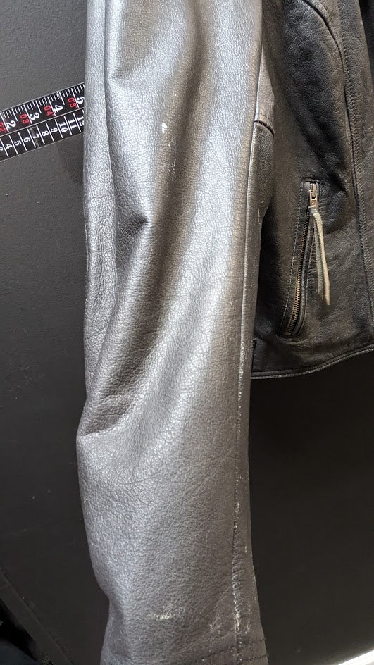 Harley Davidson Women’s Leather Motorcycle Jacket Black Riding Coat Size L