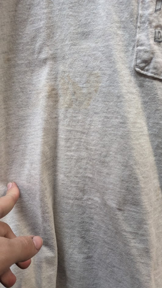 Vintage 1997 Harley Davidson Pocket T Shirt Gray Single Stitch XL Style Biker Tee