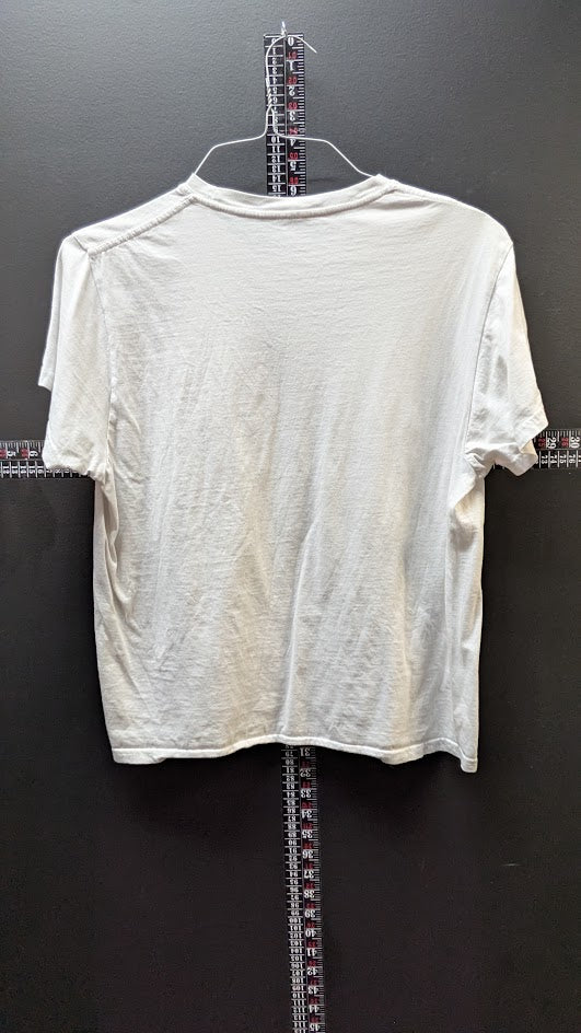 Nirvana Live 93 T Shirt White Angel Graphic Grunge Band Tee Size Large