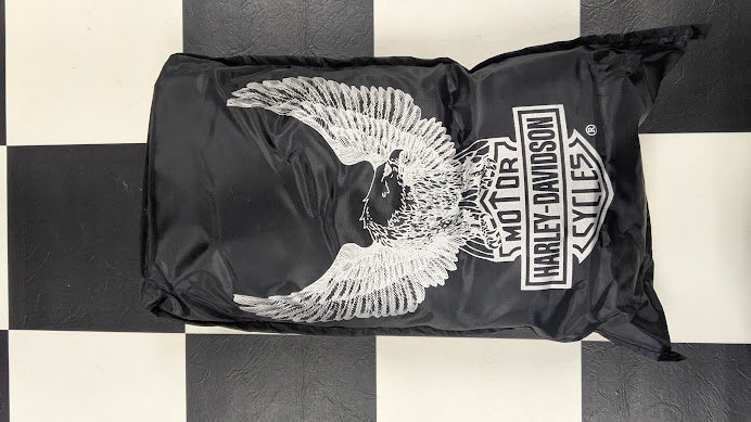 Genuine Harley-Davidson Motorcycle Breathable Storage Cover Touring Bike Black