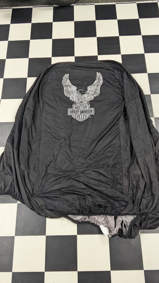 Genuine Harley-Davidson Motorcycle Breathable Storage Cover Touring Bike Black