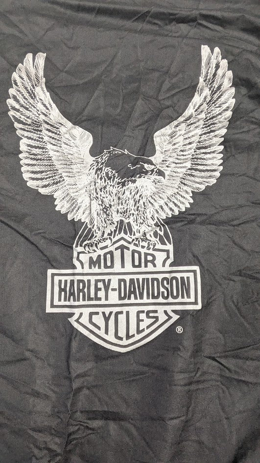 Genuine Harley-Davidson Motorcycle Breathable Storage Cover Touring Bike Black