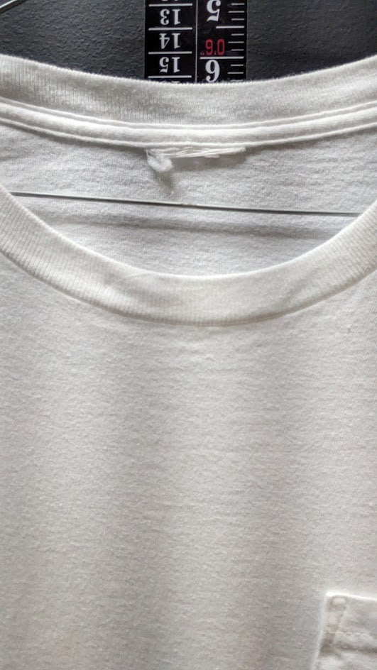 Harley-Davidson Boston MA Pocket T-Shirt Men’s White Double Sided
