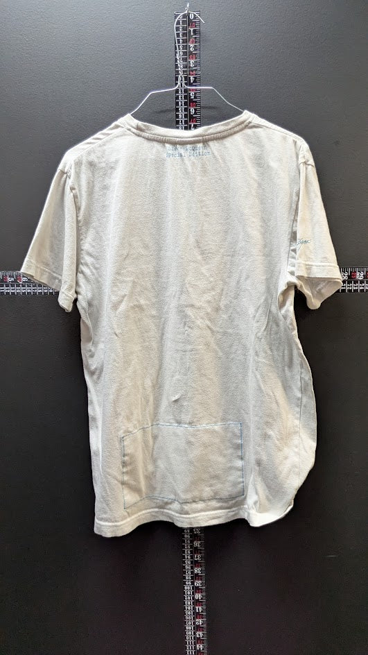 Triumph Steve McQueen Sixty8 T Shirt Cream Graphic Tee Motorcycle Adult M