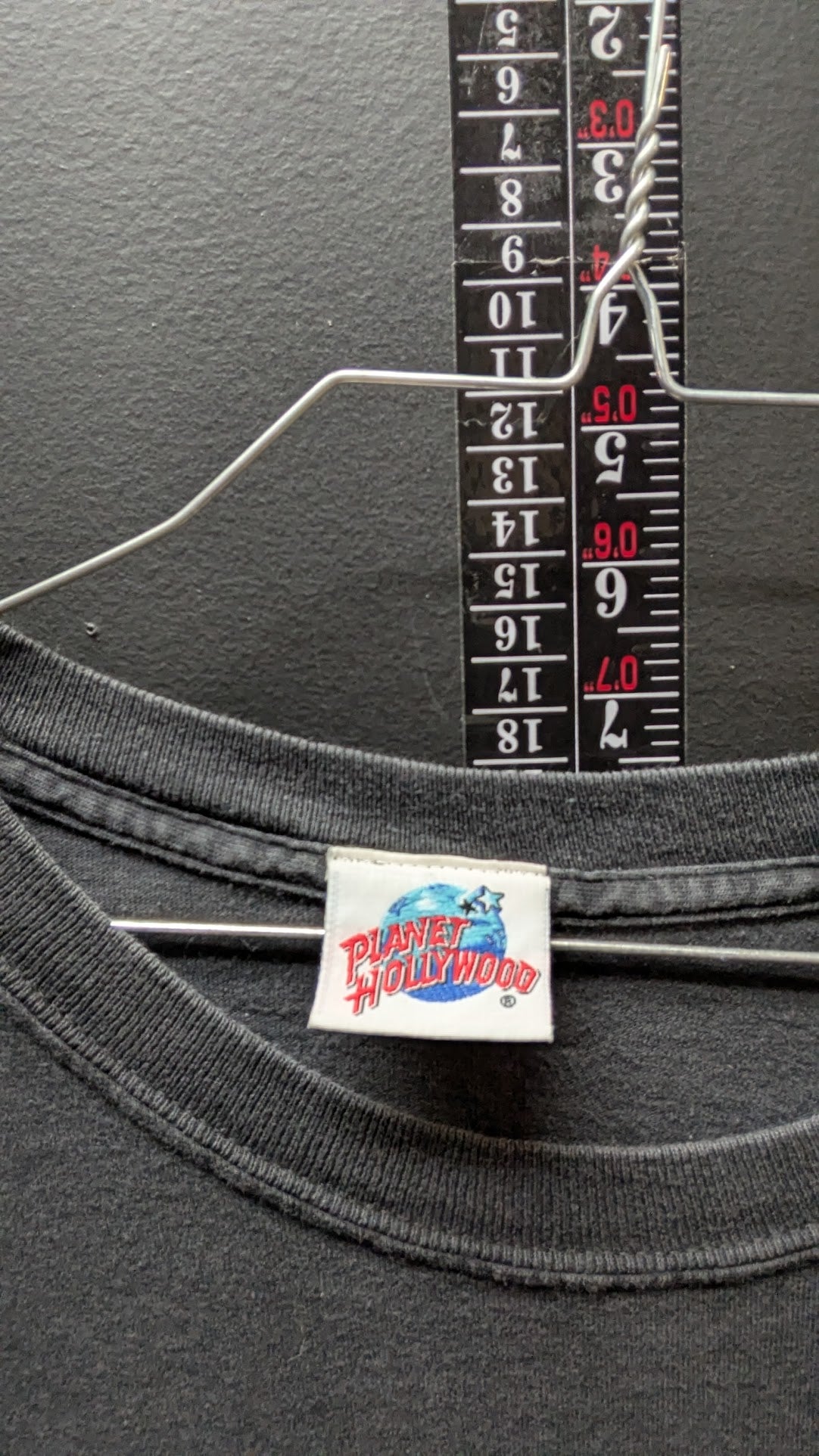 Vintage Planet Hollywood Orlando Motorcycle T Shirt XL Gray Chopper USA Tee