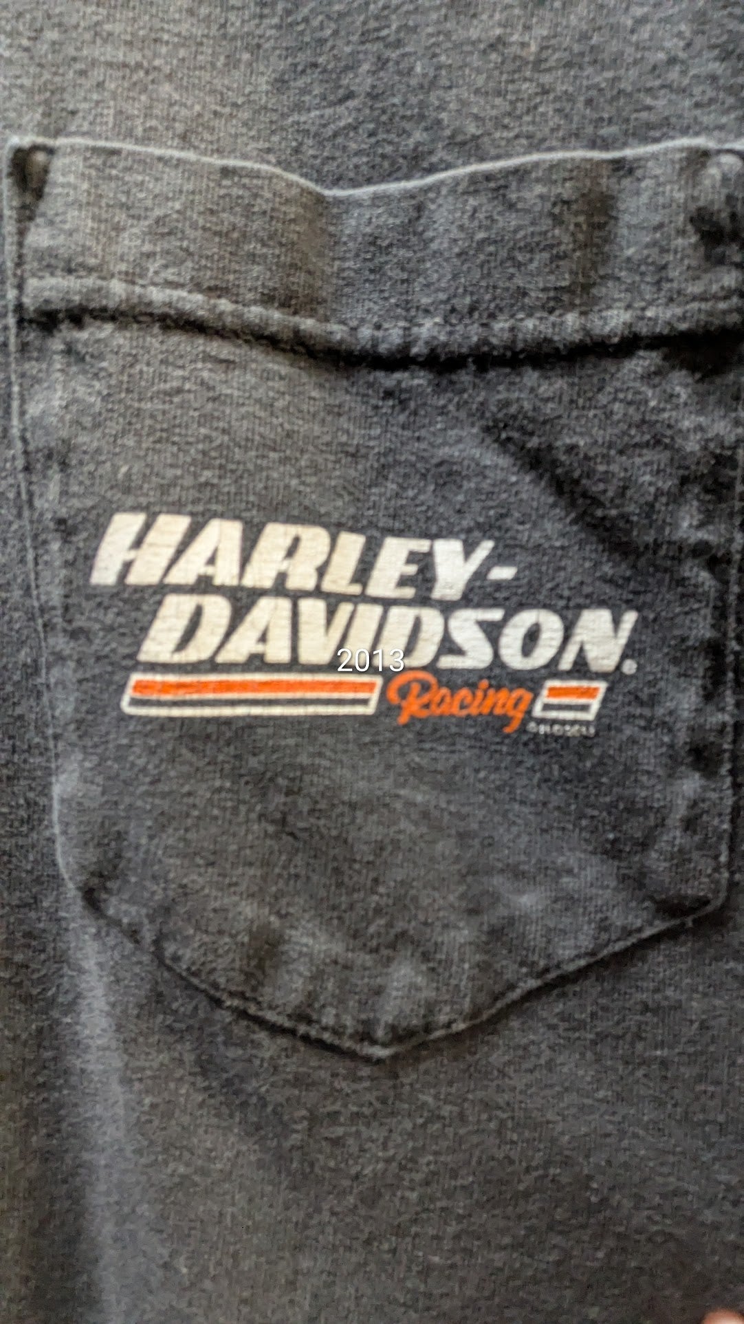 Harley-Davidson Baltimore Maryland Pocket T-Shirt Black XL Dealer Tee
