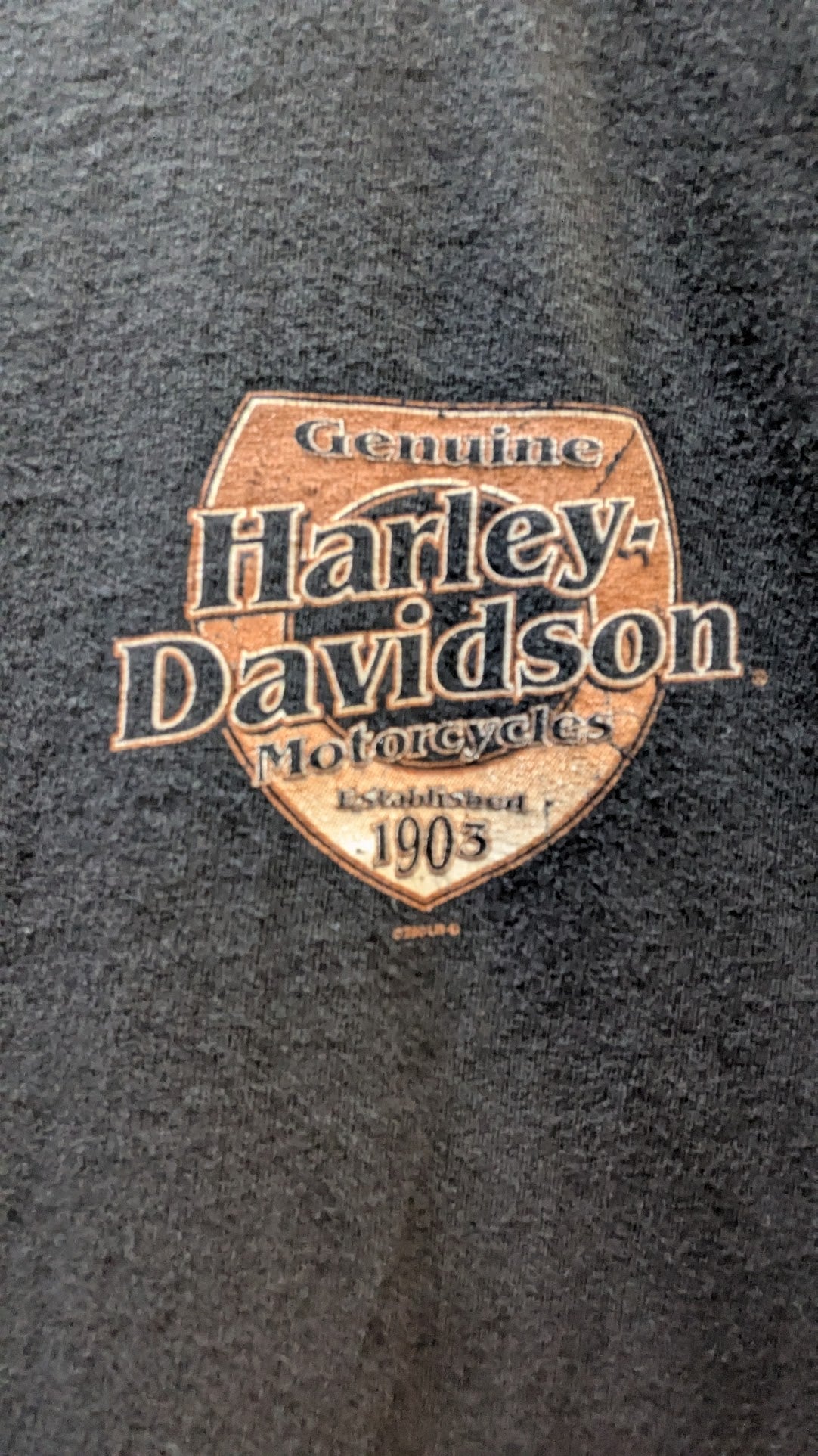 2004 Harley-Davidson St. Paul MN Henley T-Shirt Black 2XL