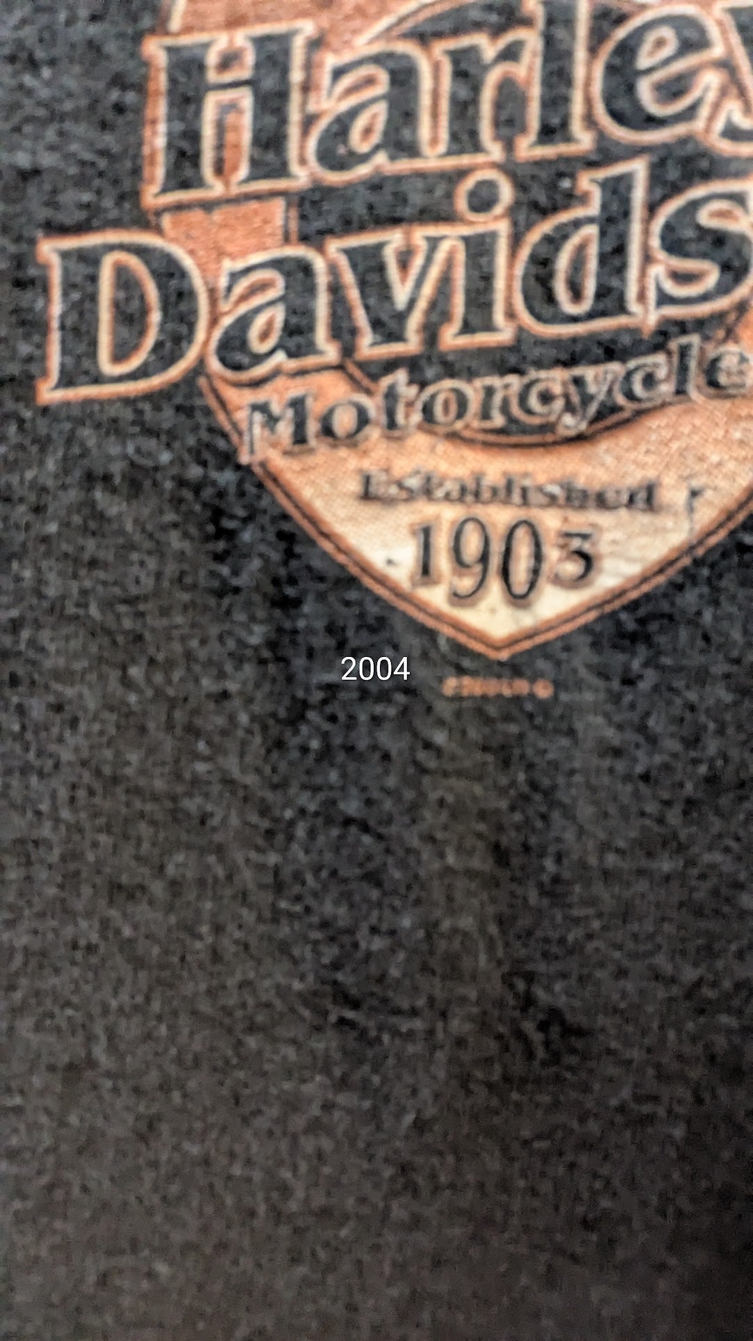 2004 Harley-Davidson St. Paul MN Henley T-Shirt Black 2XL
