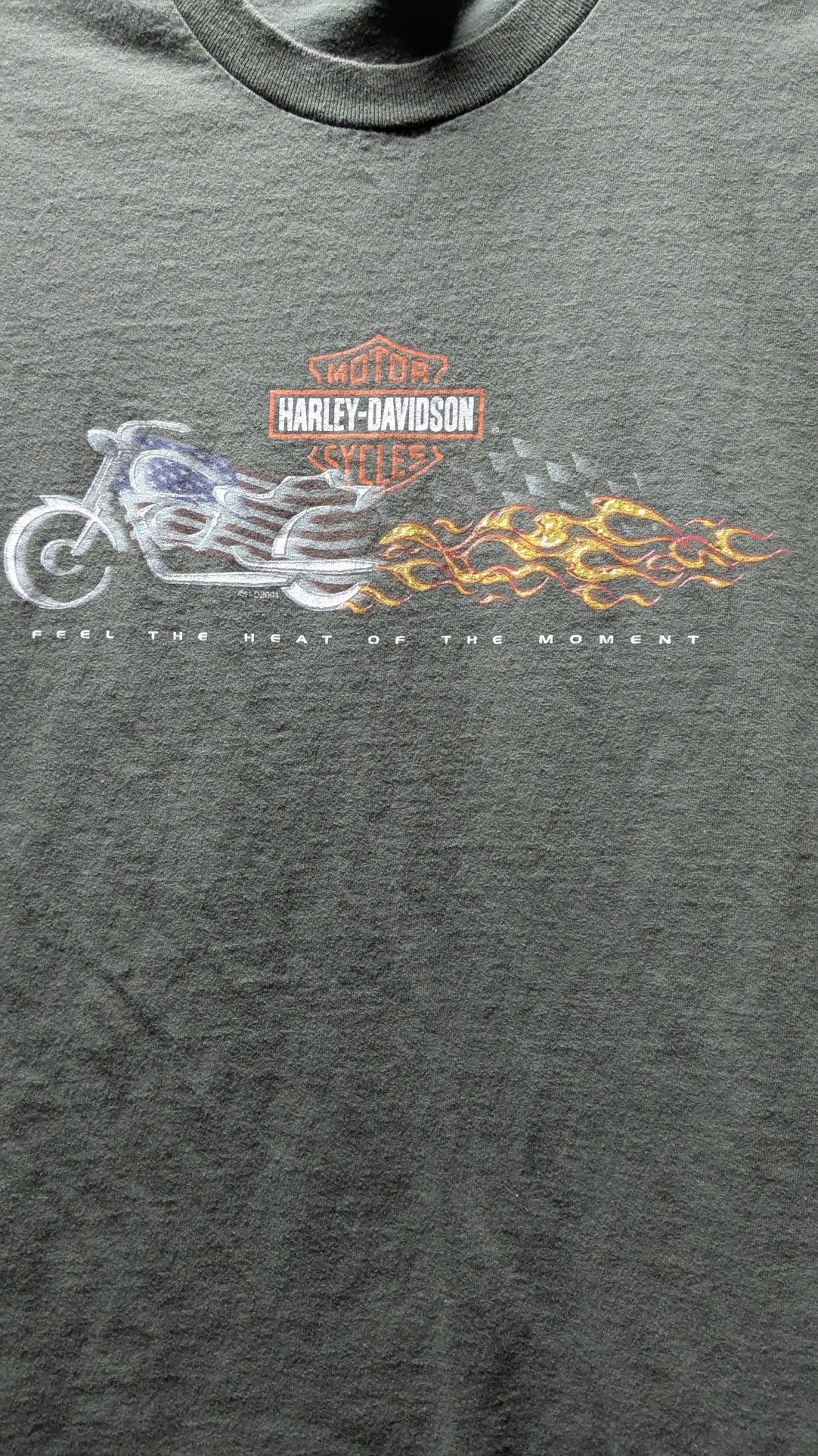 Vintage 2001 Harley-Davidson Santa Fe New Mexico Cut-Off T-Shirt Large
