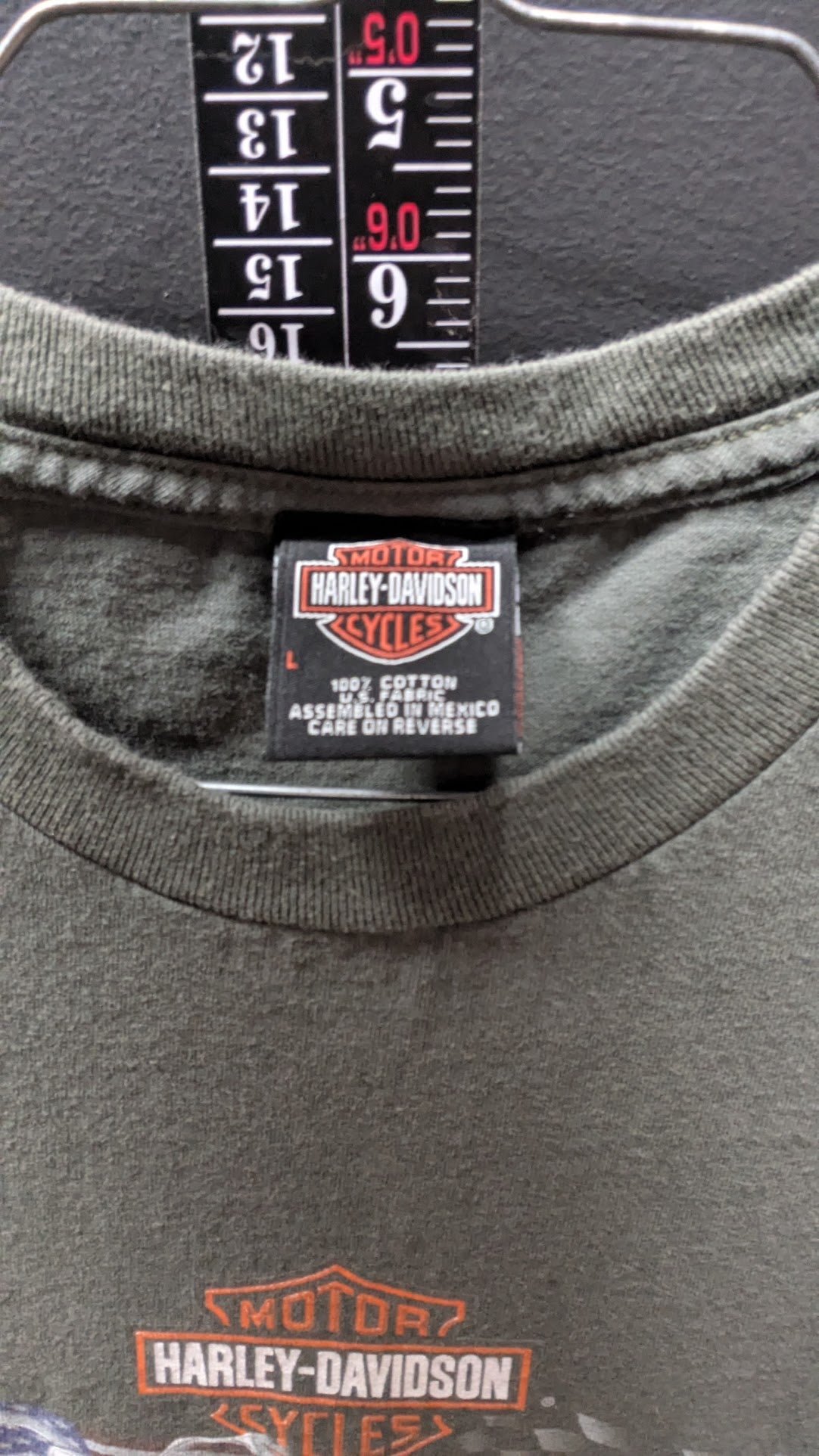 Vintage 2001 Harley-Davidson Santa Fe New Mexico Cut-Off T-Shirt Large