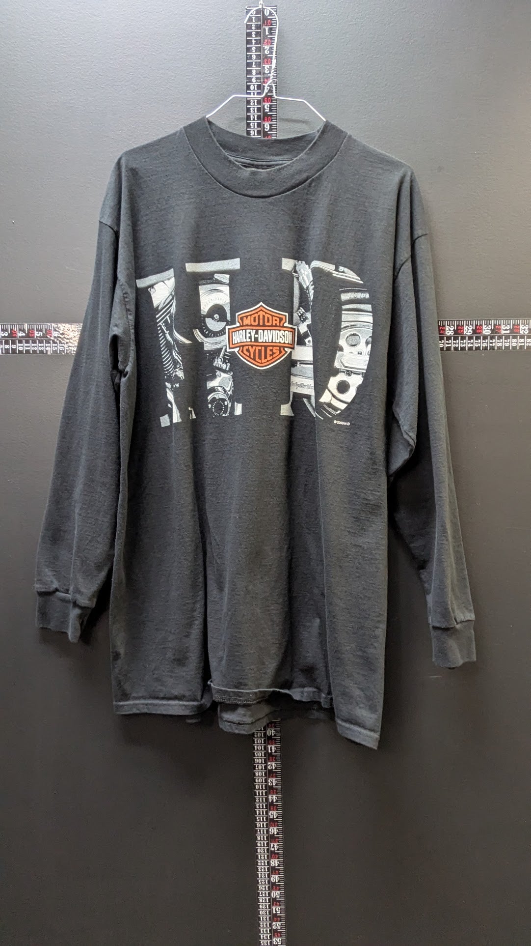 Vintage 2000 Harley-Davidson Cabo San Lucas Baja Mexico Long Sleeve T-Shirt XL Black