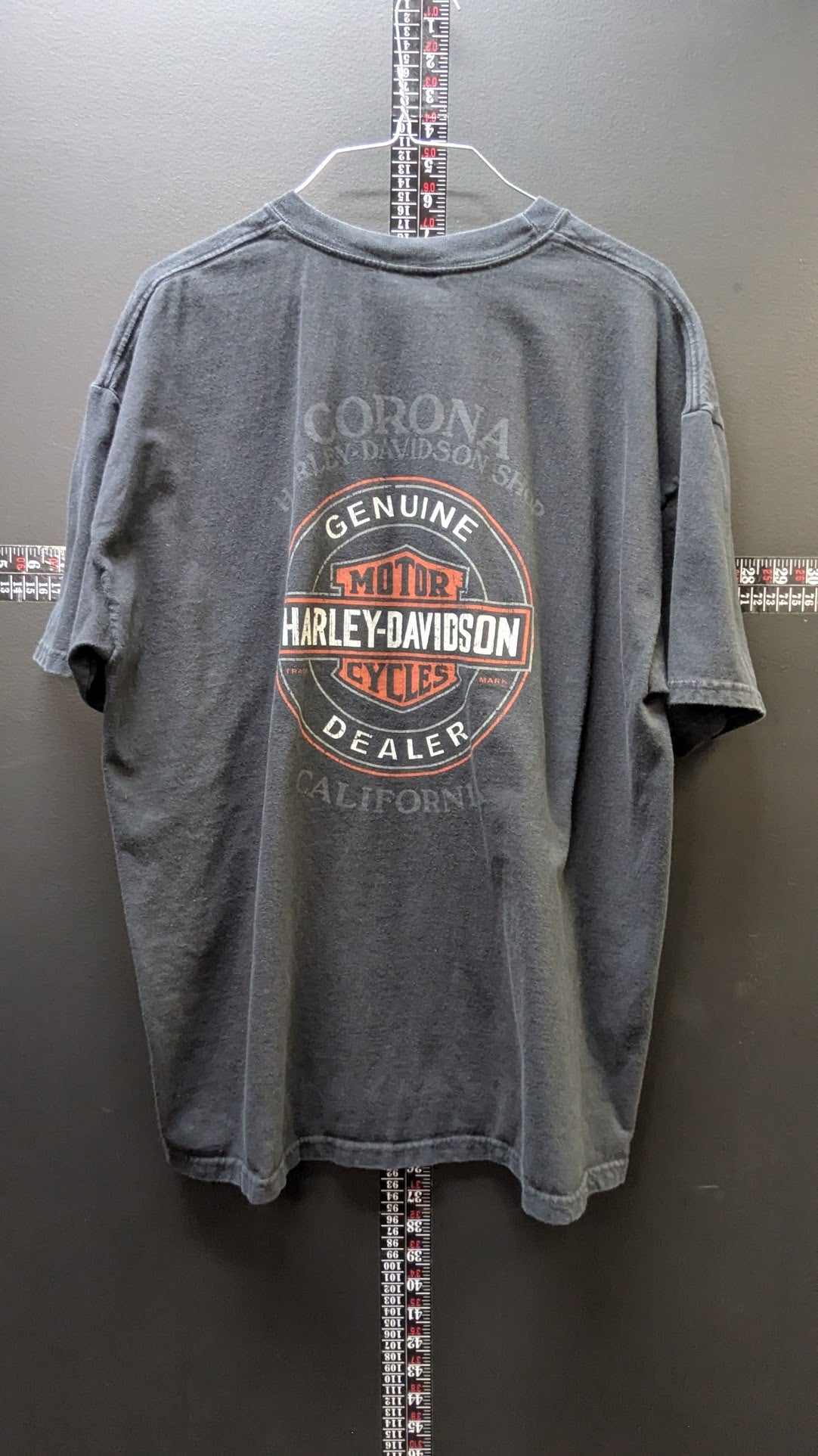 2006 Harley-Davidson "You Must Get On To Get Off" Corona California T-Shirt XL USA Made