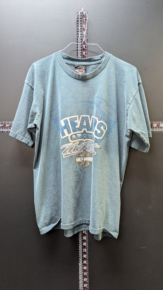 2001 Harley-Davidson Reno Nevada "Heads Above The Rest" T-Shirt – Size Medium
