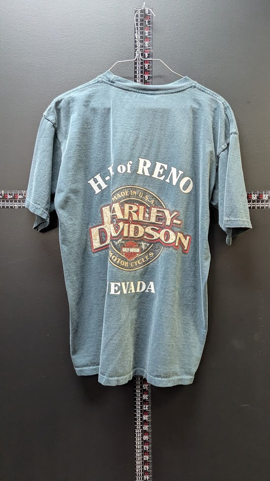 2001 Harley-Davidson Reno Nevada "Heads Above The Rest" T-Shirt – Size Medium