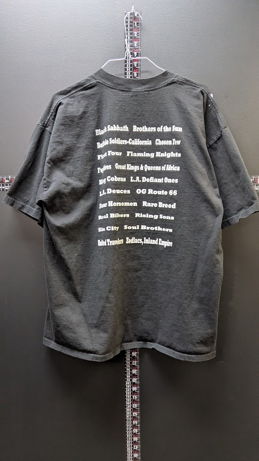 Vintage 2001 National Bikers Round Up Madera California Motorcycle Event T-Shirt