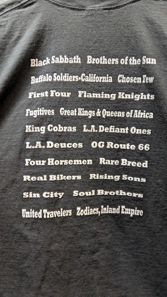 Vintage 2001 National Bikers Round Up Madera California Motorcycle Event T-Shirt