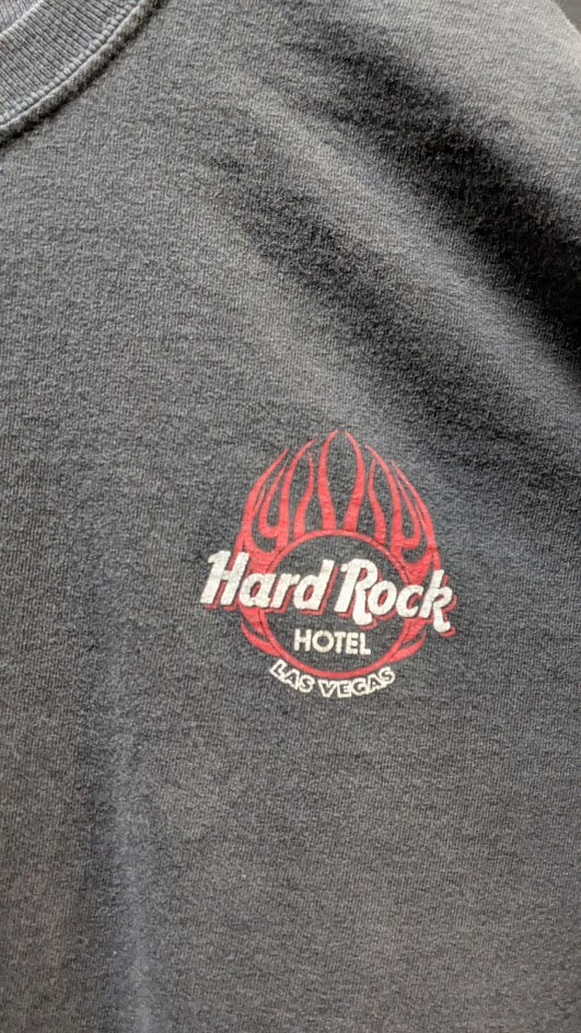 Vintage Hard Rock Hotel Las Vegas Motorcycle T-Shirt – Black – Made in USA
