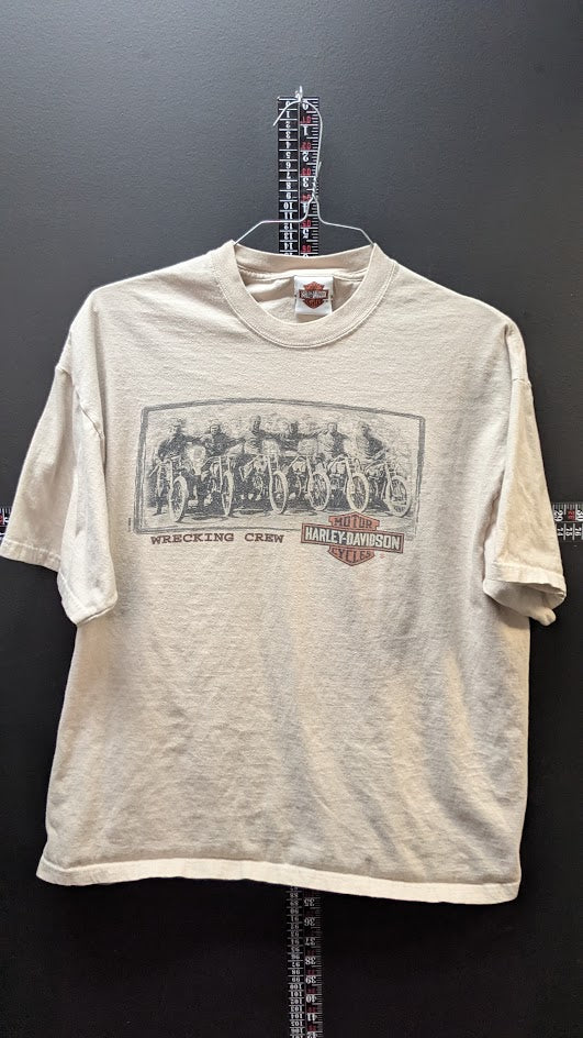 2005 Harley-Davidson Arrowhead Peoria Arizona "Wrecking Crew" T-Shirt – XL