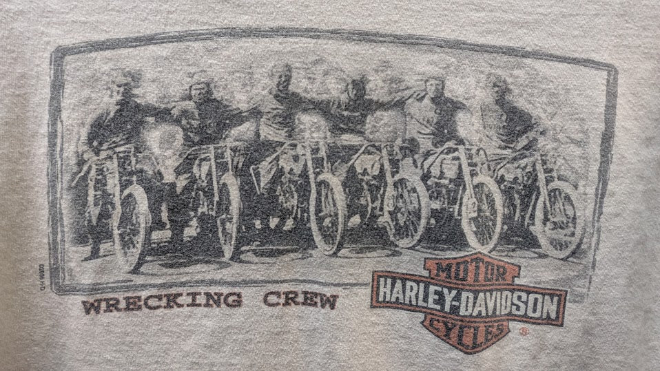 2005 Harley-Davidson Arrowhead Peoria Arizona "Wrecking Crew" T-Shirt – XL
