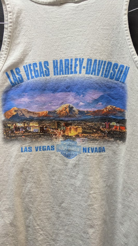 2004 Las Vegas Harley-Davidson Tank Top – Size Medium – Vintage Dealer Shirt