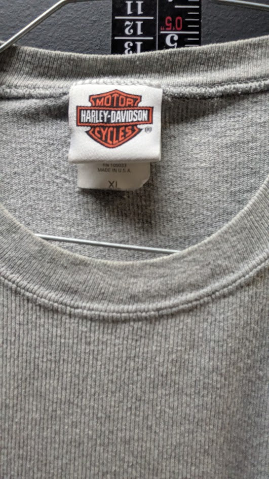 Harley-Davidson Cycle City Ltd Honolulu Hawaii Sleeveless Thermal Shirt – XL