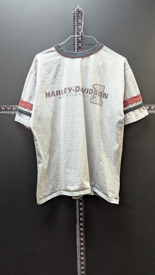 2003 Harley-Davidson Zylstra Elk River Minnesota Ringer T-Shirt