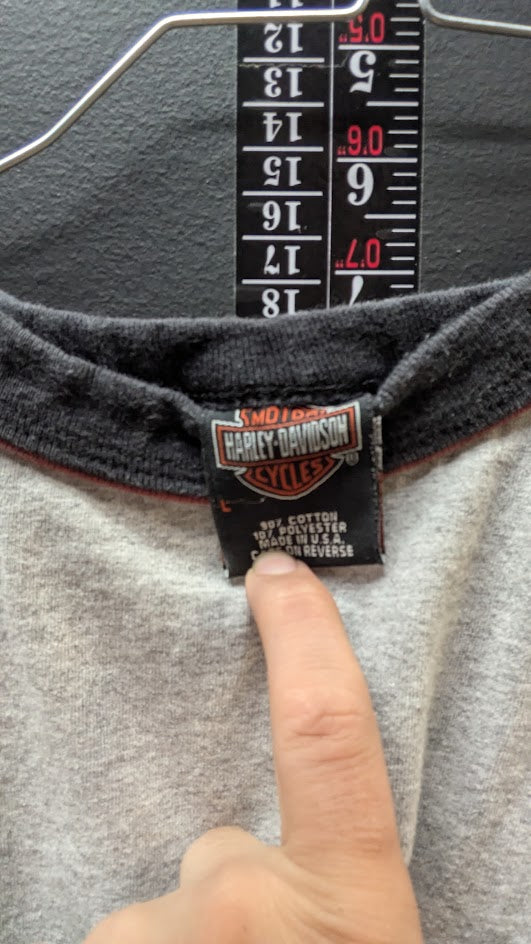 2003 Harley-Davidson Zylstra Elk River Minnesota Ringer T-Shirt