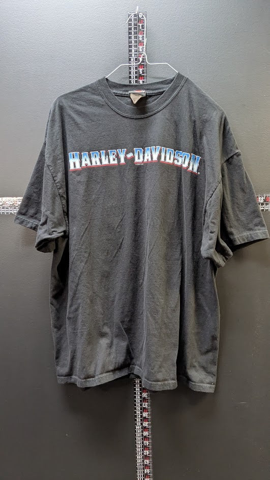 2011 Harley-Davidson House of Harley Anchorage Alaska Moose Graphic T-Shirt – Men's XL Black
