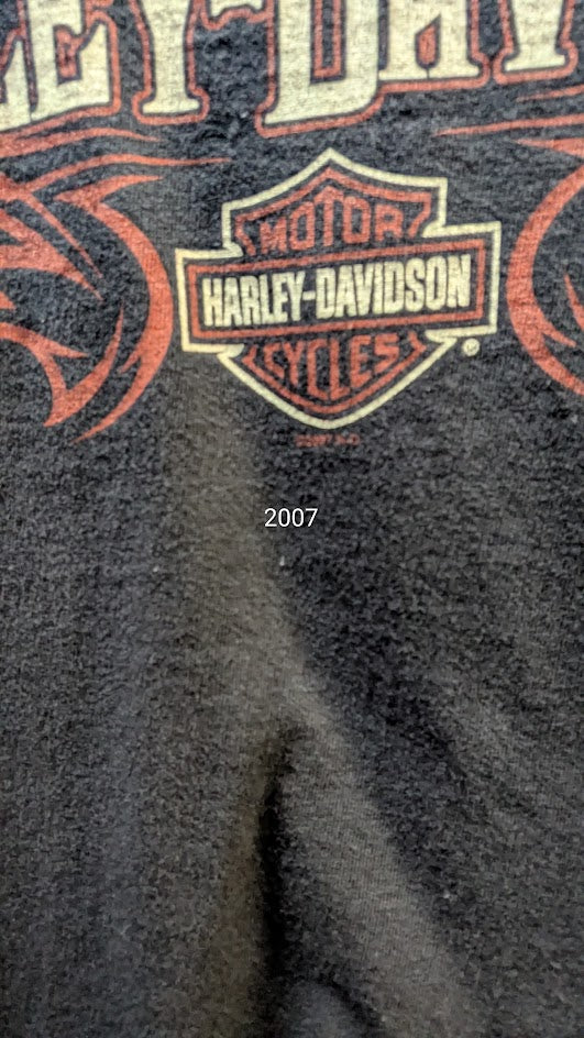Harley-Davidson Tribal Bar & Shield Tank Top – Men's XL Made in USA Black