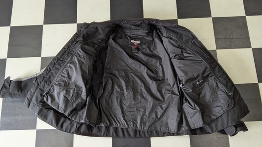 Victory Motorcycles Textile Riding Jacket Men's 4XL Black Gray Armor Ready Motorcycle Coat