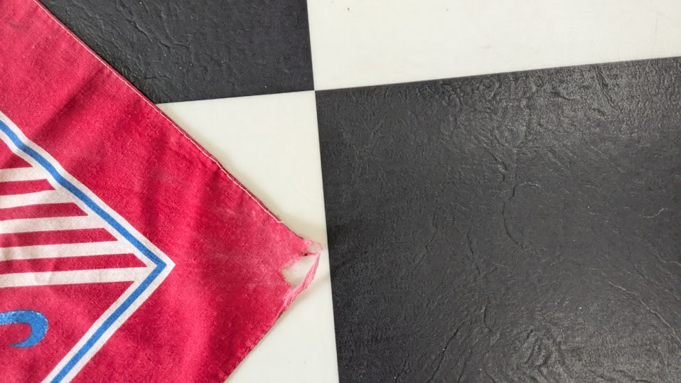 Vintage Harley-Davidson USA "American Legend" Bandana Red Cotton Motorcycle Head Scarf