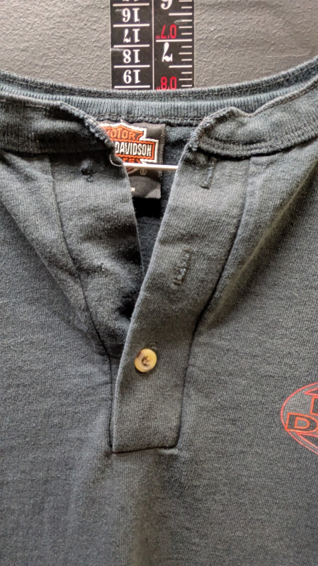 Vintage 1998 Harley-Davidson Kingman Arizona Henley T-Shirt – Size L