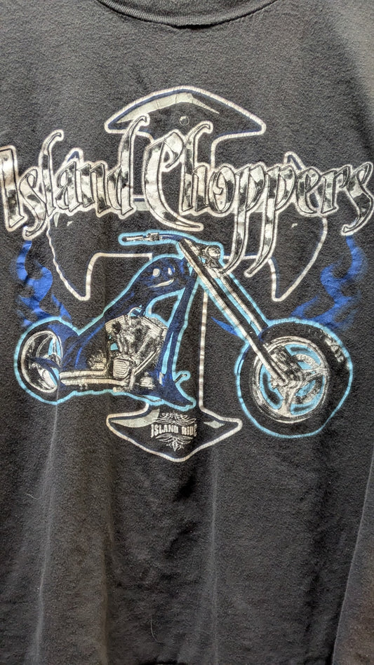 Vintage Harley-Davidson Island Choppers Youth T-Shirt – Children's XL