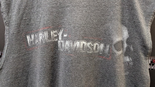 Vintage Harley-Davidson Corpus Christi Texas Sleeveless T-Shirt Gray