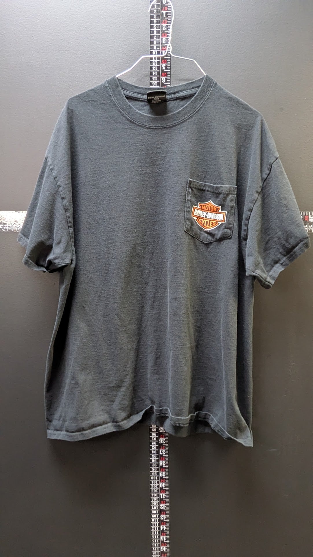 2019 Harley-Davidson Mile High Harley-Davidson Parker Colorado Pocket T-Shirt Adult Black