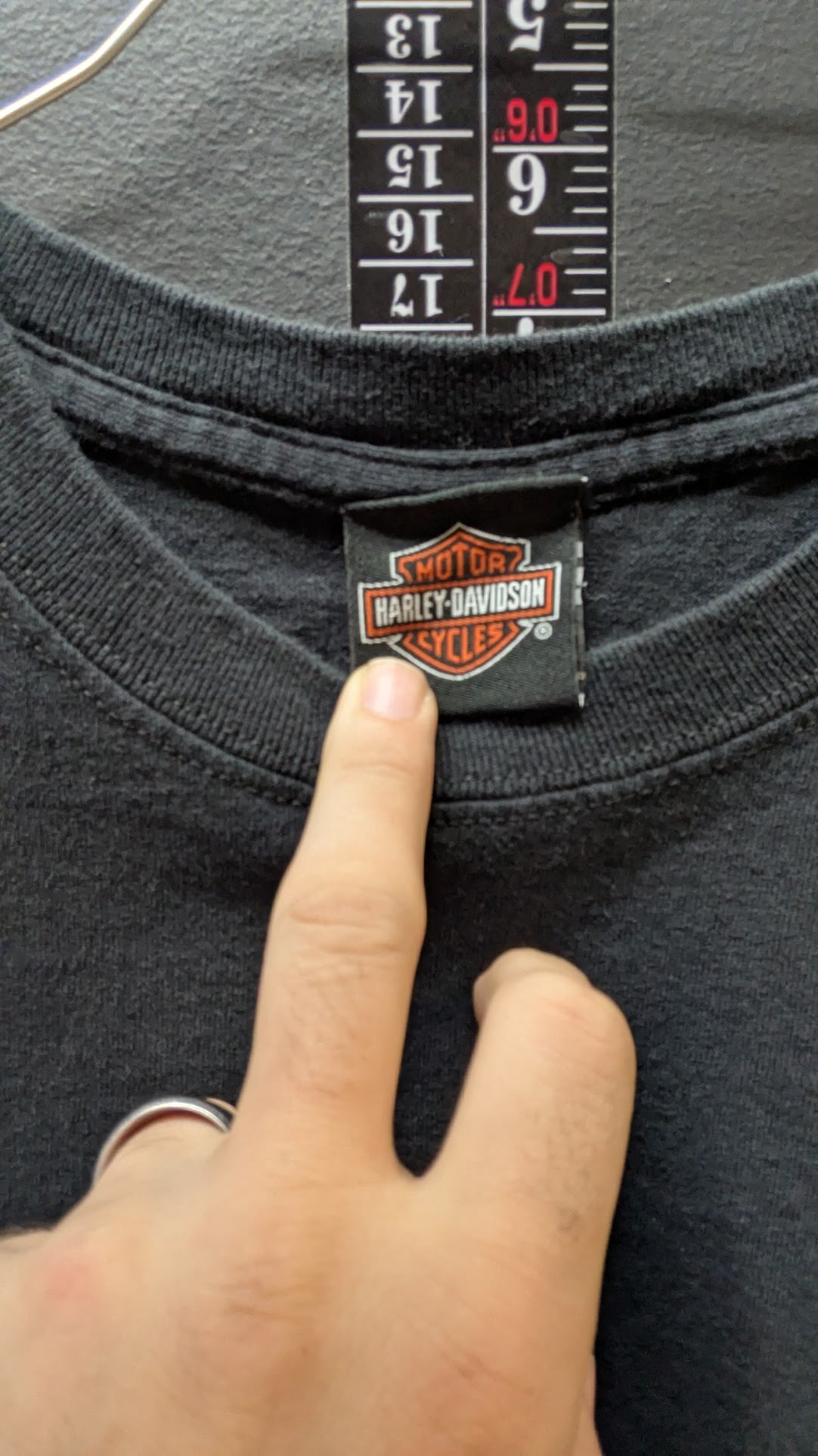 2019 Harley-Davidson Mile High Harley-Davidson Parker Colorado Pocket T-Shirt Adult Black