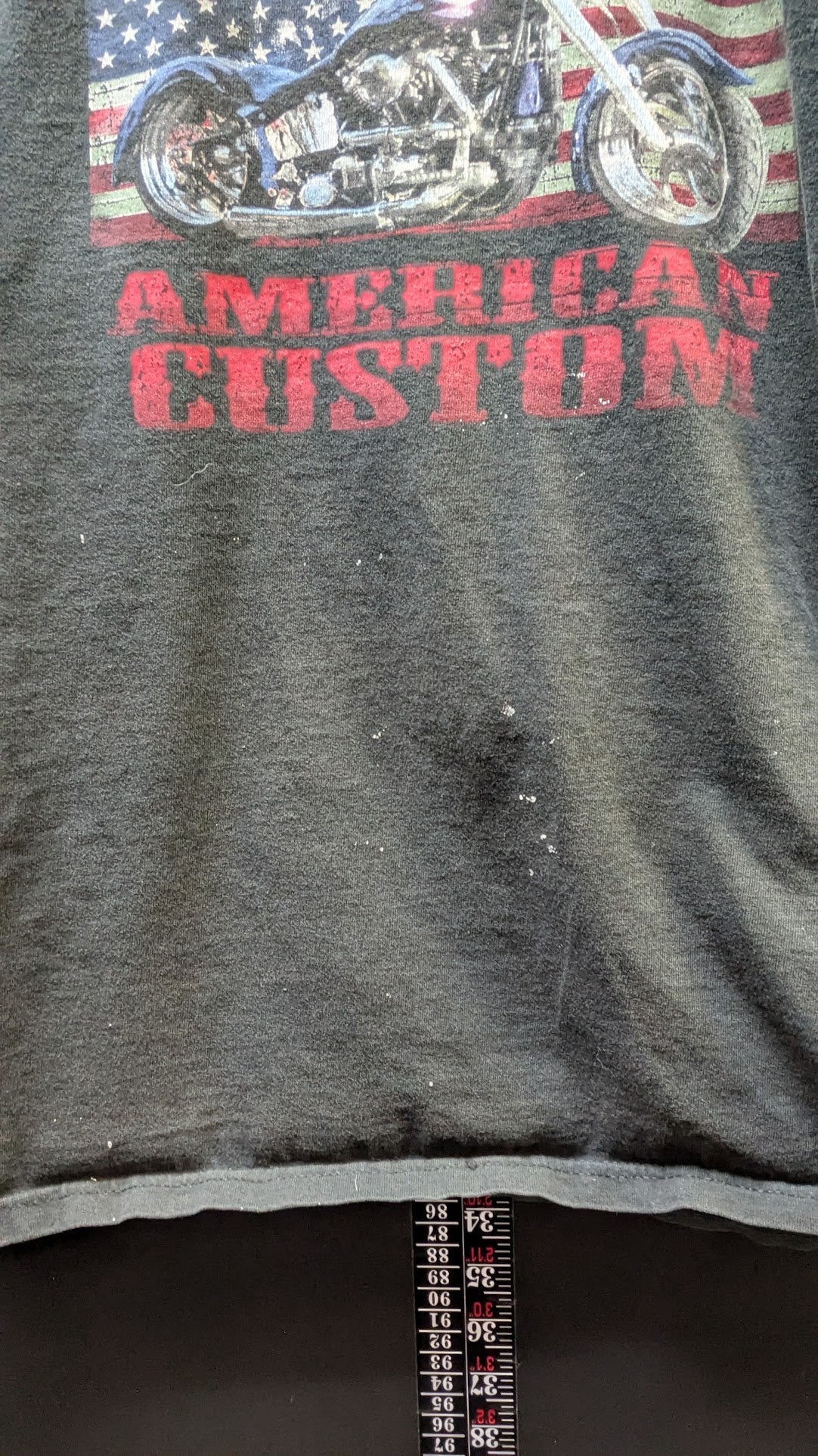 American Custom Chopper Motorcycle Graphic T-Shirt