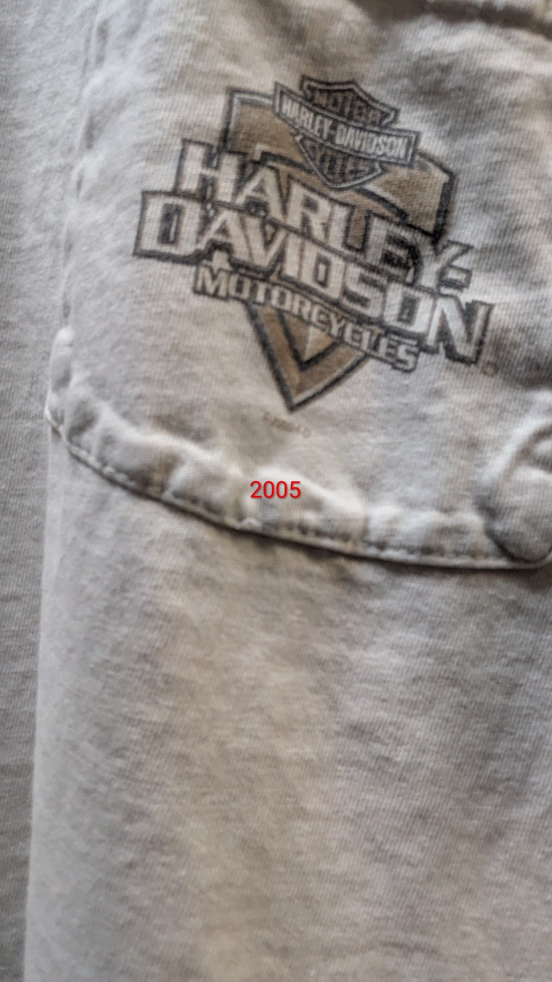 2005 Harley-Davidson Grand Cayman Pocket T-Shirt - Size Large