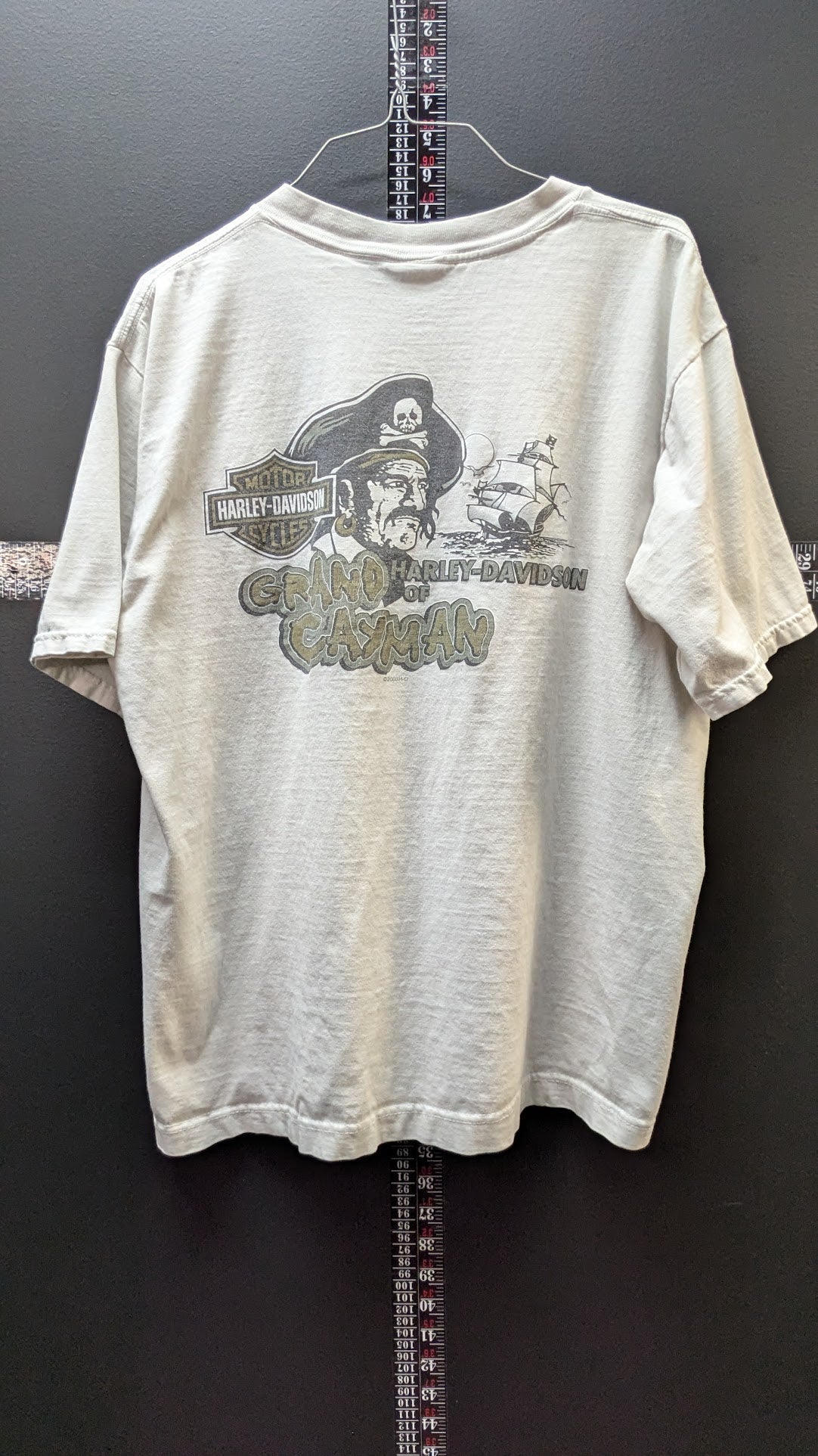 2005 Harley-Davidson Grand Cayman Pocket T-Shirt - Size Large