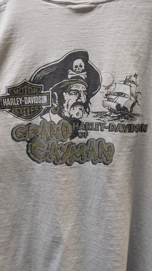 2005 Harley-Davidson Grand Cayman Pocket T-Shirt - Size Large