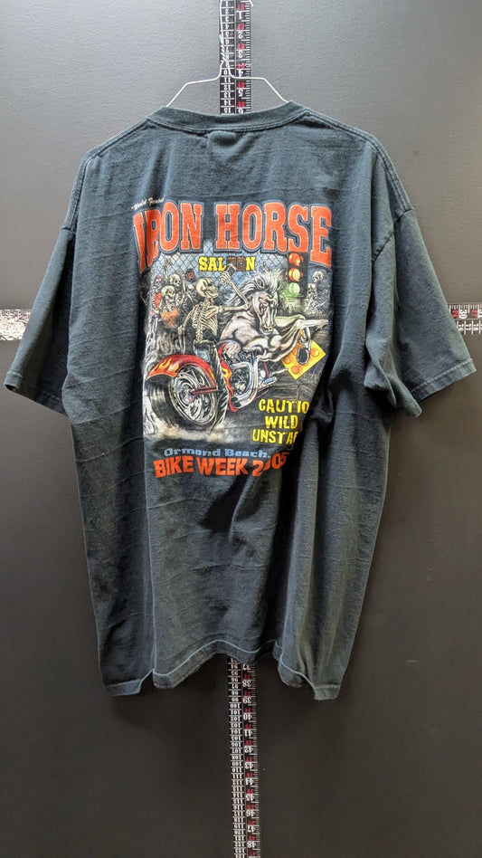 2005 Iron Horse Saloon Bike Week T-Shirt – Daytona Beach, Florida – 2XL