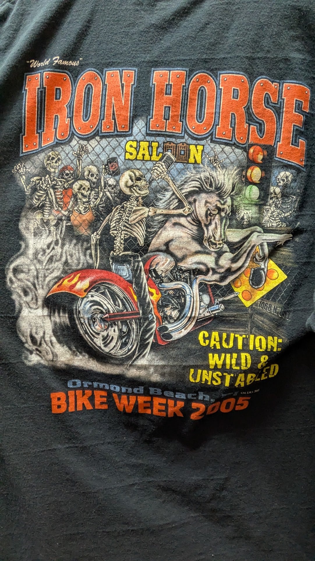 2005 Iron Horse Saloon Bike Week T-Shirt – Daytona Beach, Florida – 2XL